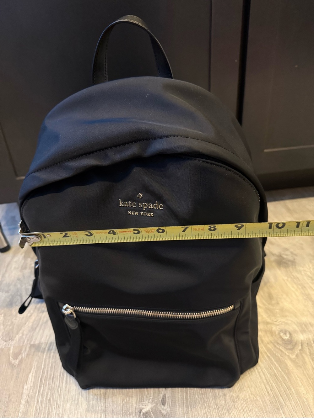 Kate Spade Chelsea Medium Nylon Backpack Gold Hardware - Picture 13 of 14